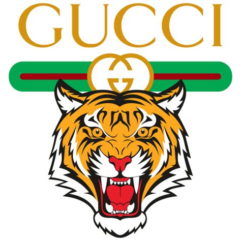 gucci tiger logo vector|gucci bee logo.